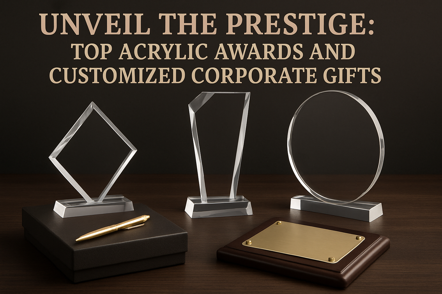 Unveil the Prestige: Top Acrylic Awards and Customized Corporate Gifts