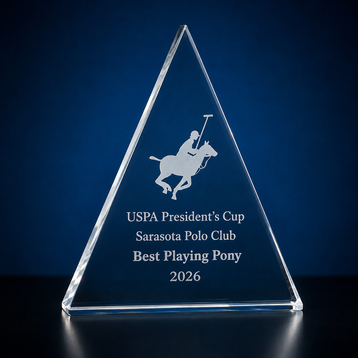 Acrylic Triangle Award