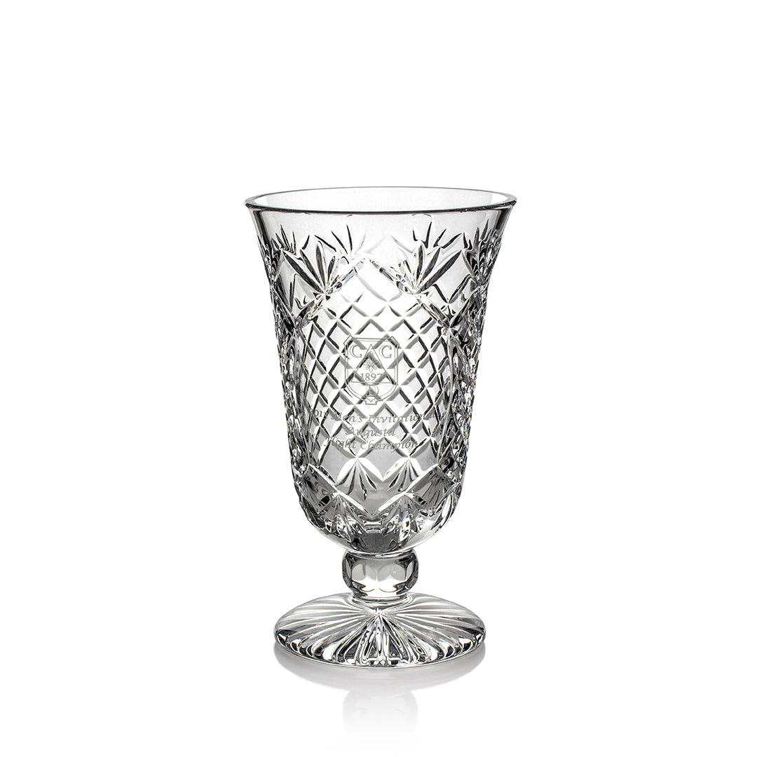 Crystal Pedestal Vase - Prize Possessions