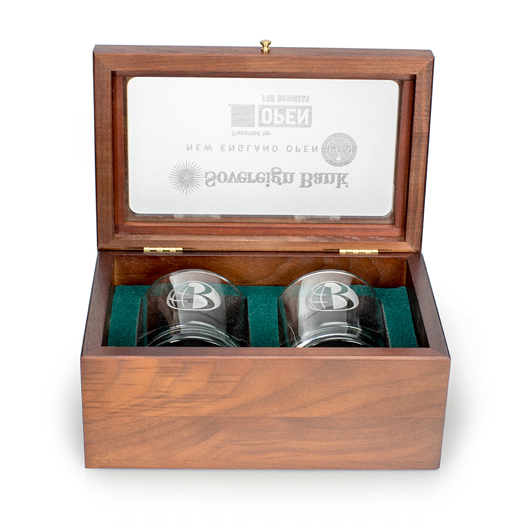 Wood DOF Box w/glass cover - Prize Possessions
