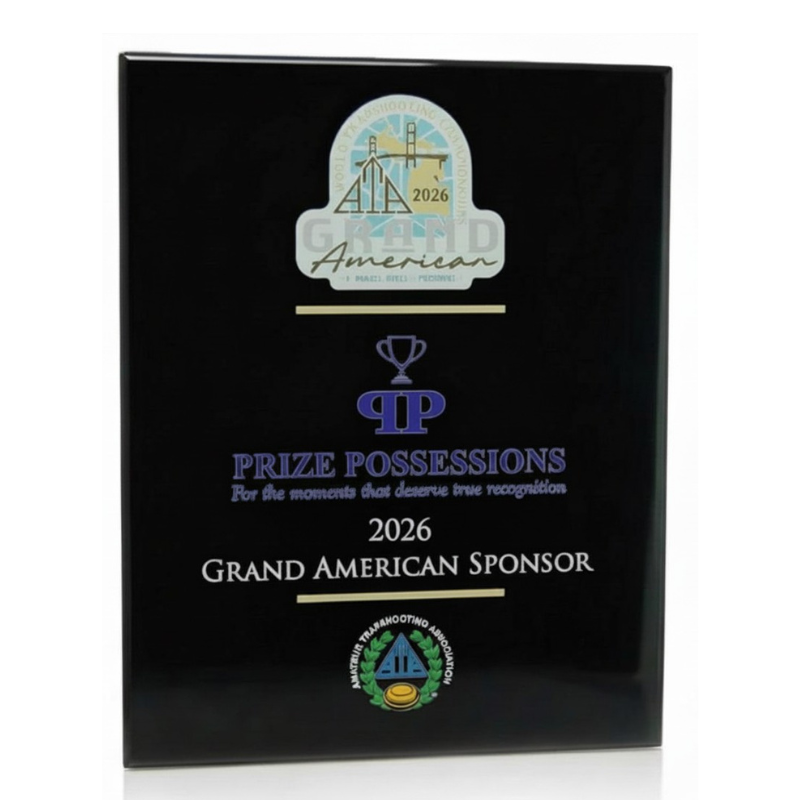 Black Piano Finish Plaque