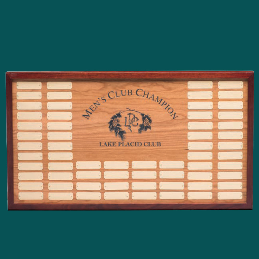 Adler Plaque w/Cherry Trim - Prize Possessions