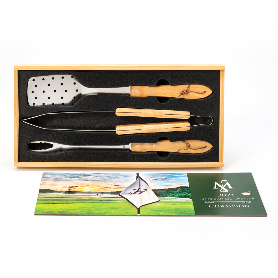 BBQ Set with custom lid - Prize Possessions  