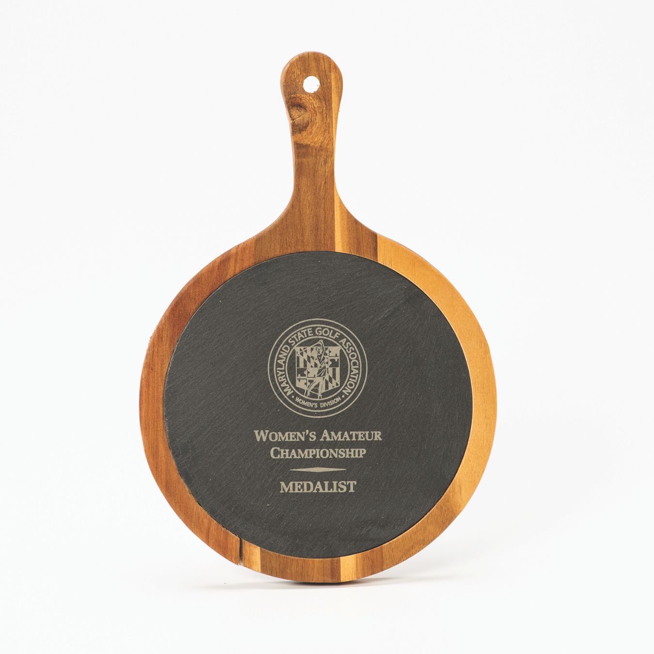 Round Wood Slate Serving Board - Prize Possessions