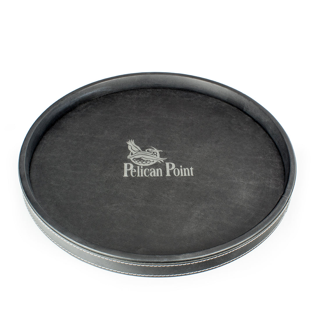 Black Leatherette Tray - Prize Possessions