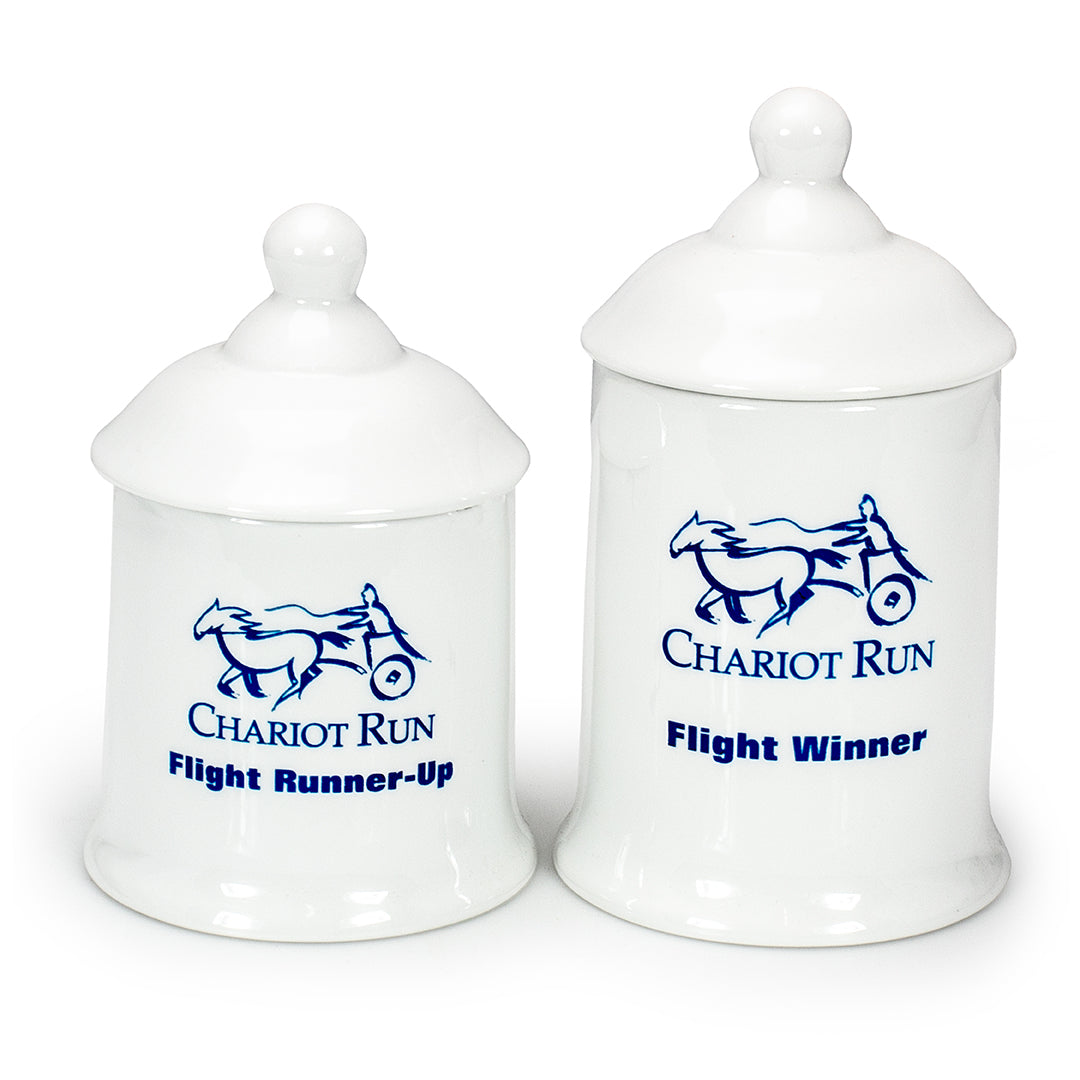 White Ceramic Container - Prize Possessions