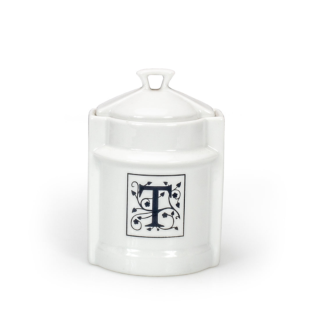 White Ceramic Container - Prize Possessions