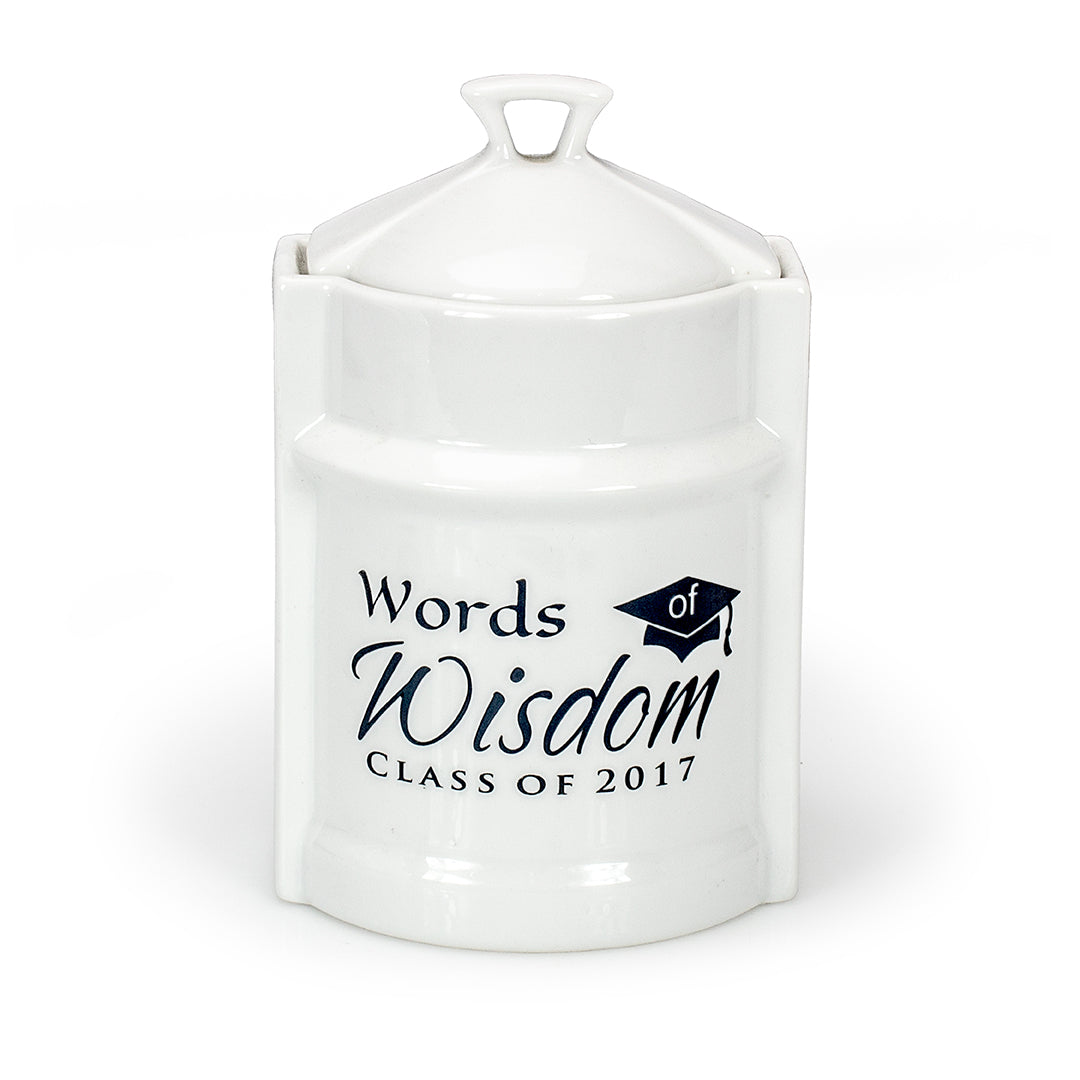 White Ceramic Container - Prize Possessions