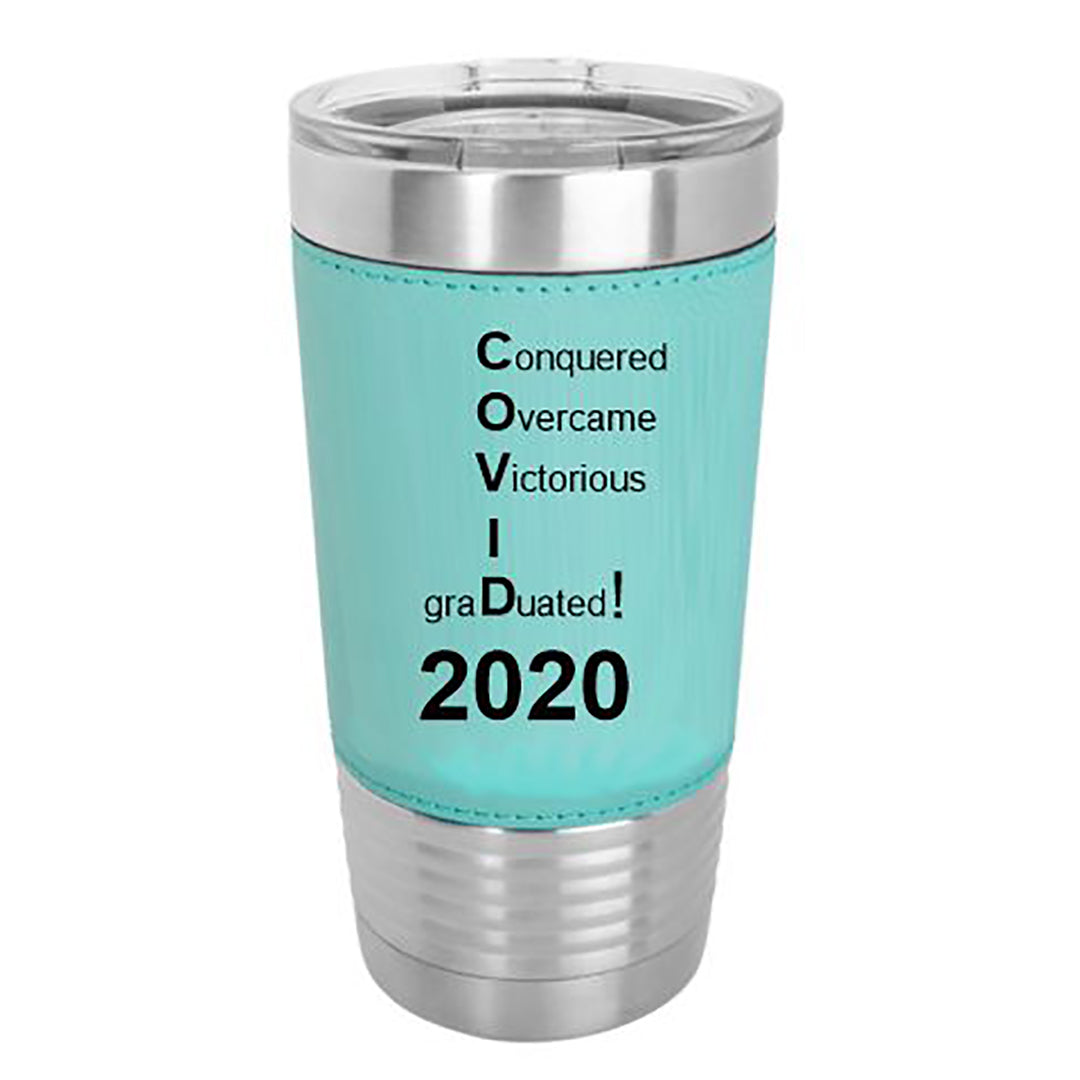 Teal Leatherette Polar Tumbler - Prize Possessions