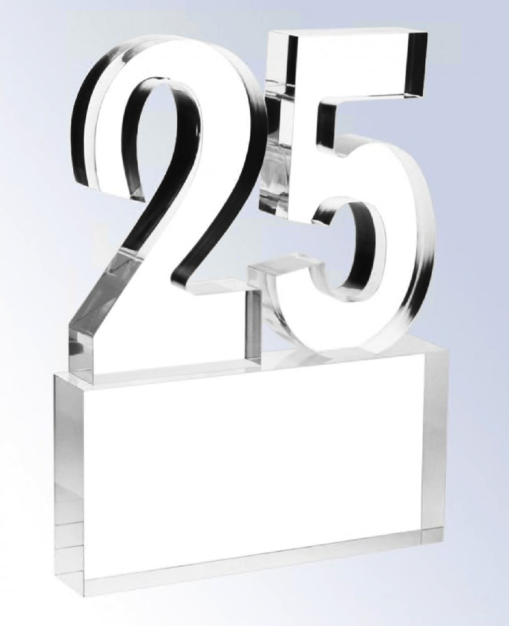 Acrylic Number Twenty Five Award