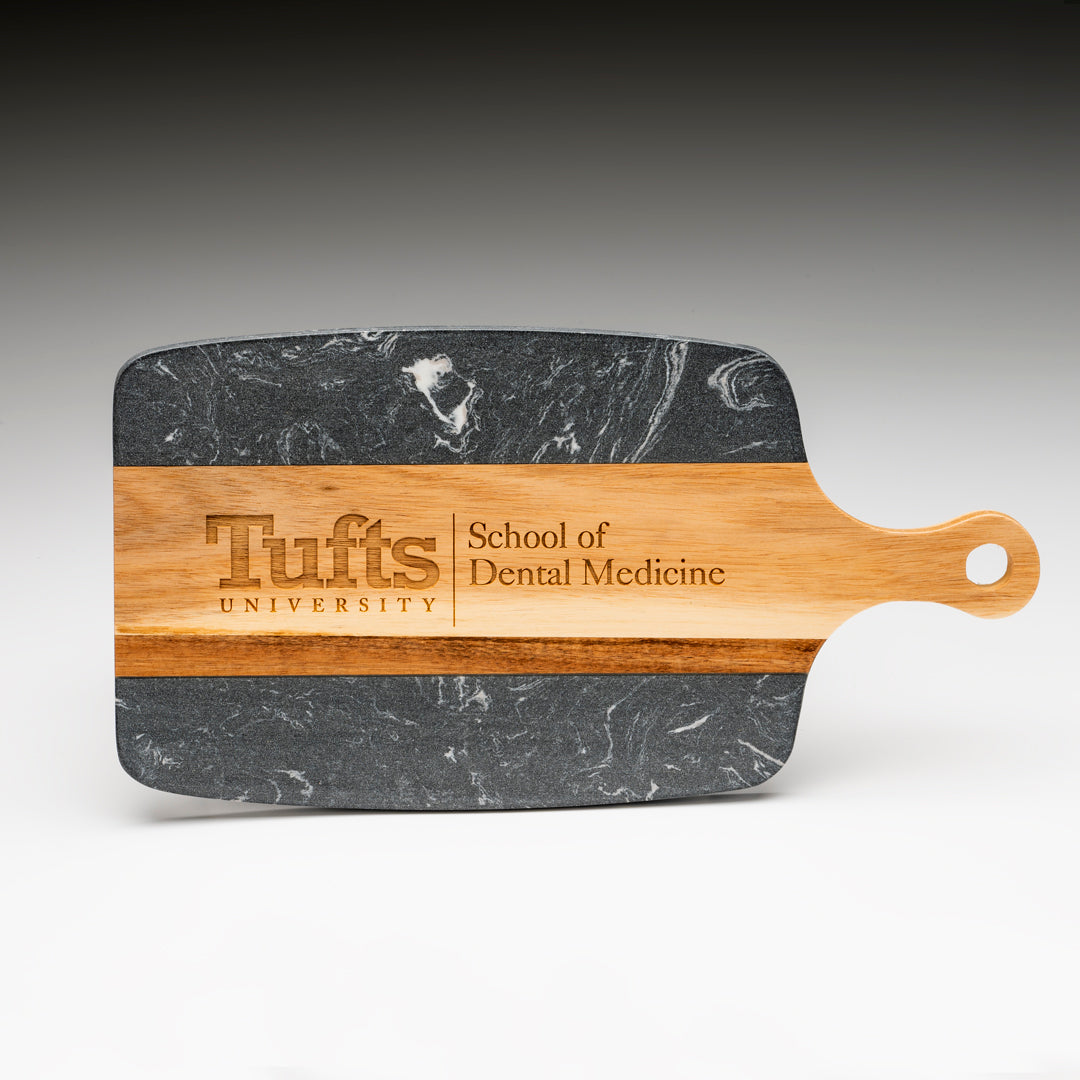 Black Marble/Acacia Wood Board