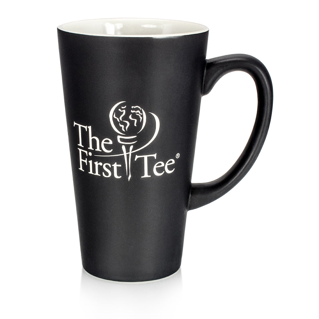 Black with White Inside Ceramic Mug