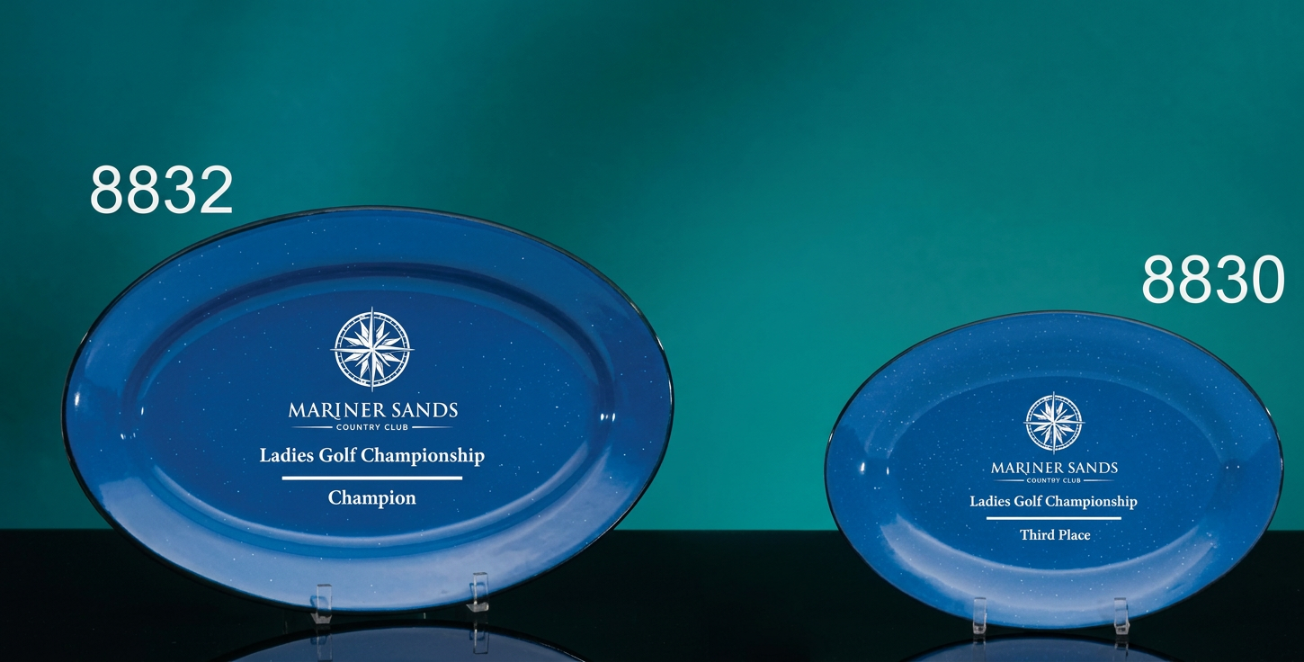 Blue Ceramic Platter