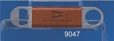 Caramel Leatherette Opener