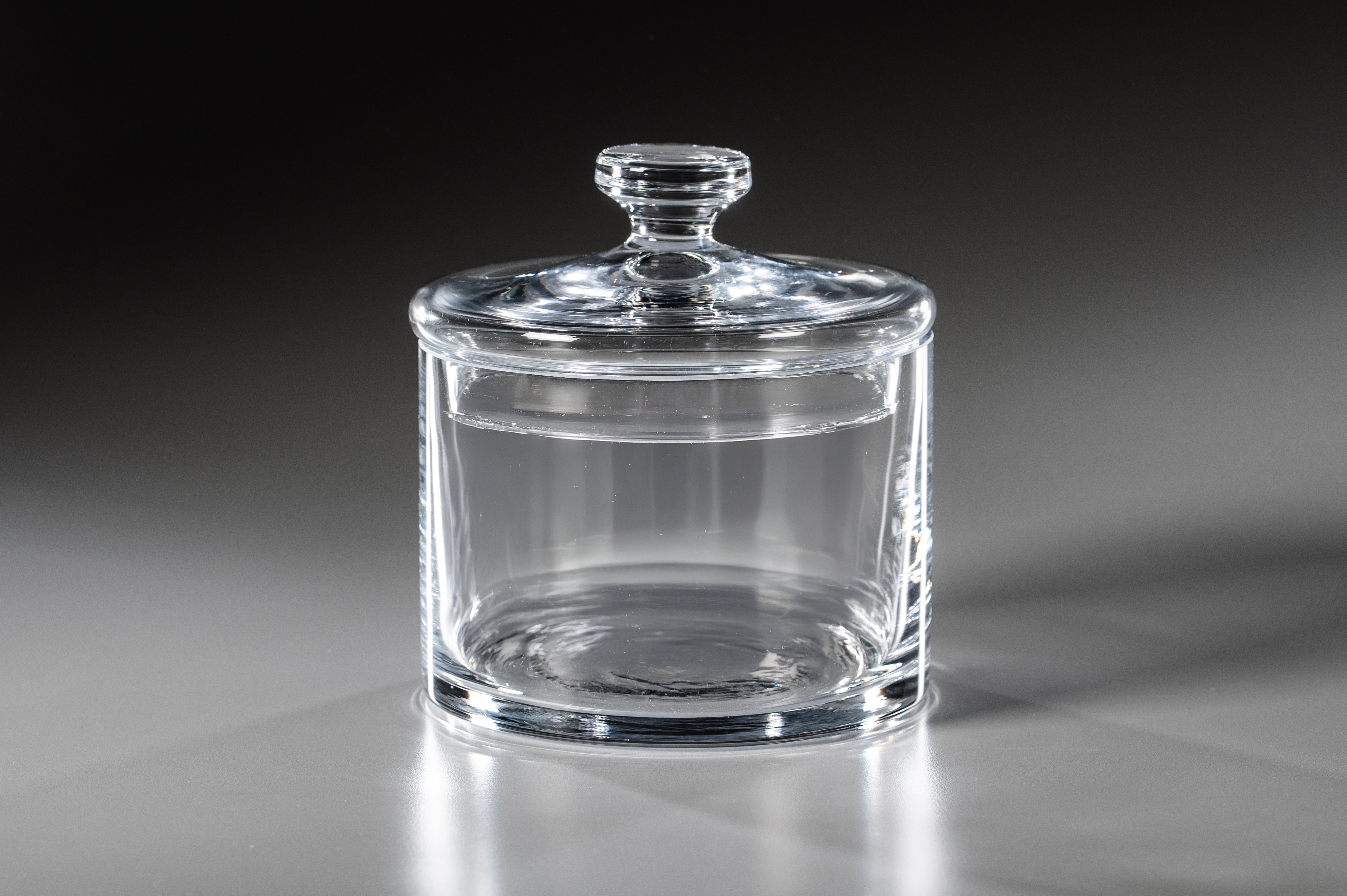 Crystal Biscuit Barrel