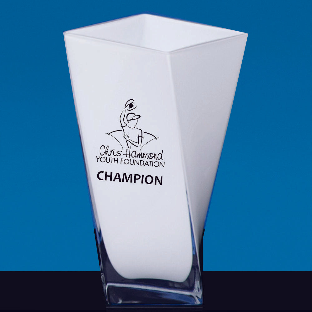 Crystal Opal Twisted Vase - Prize Possessions