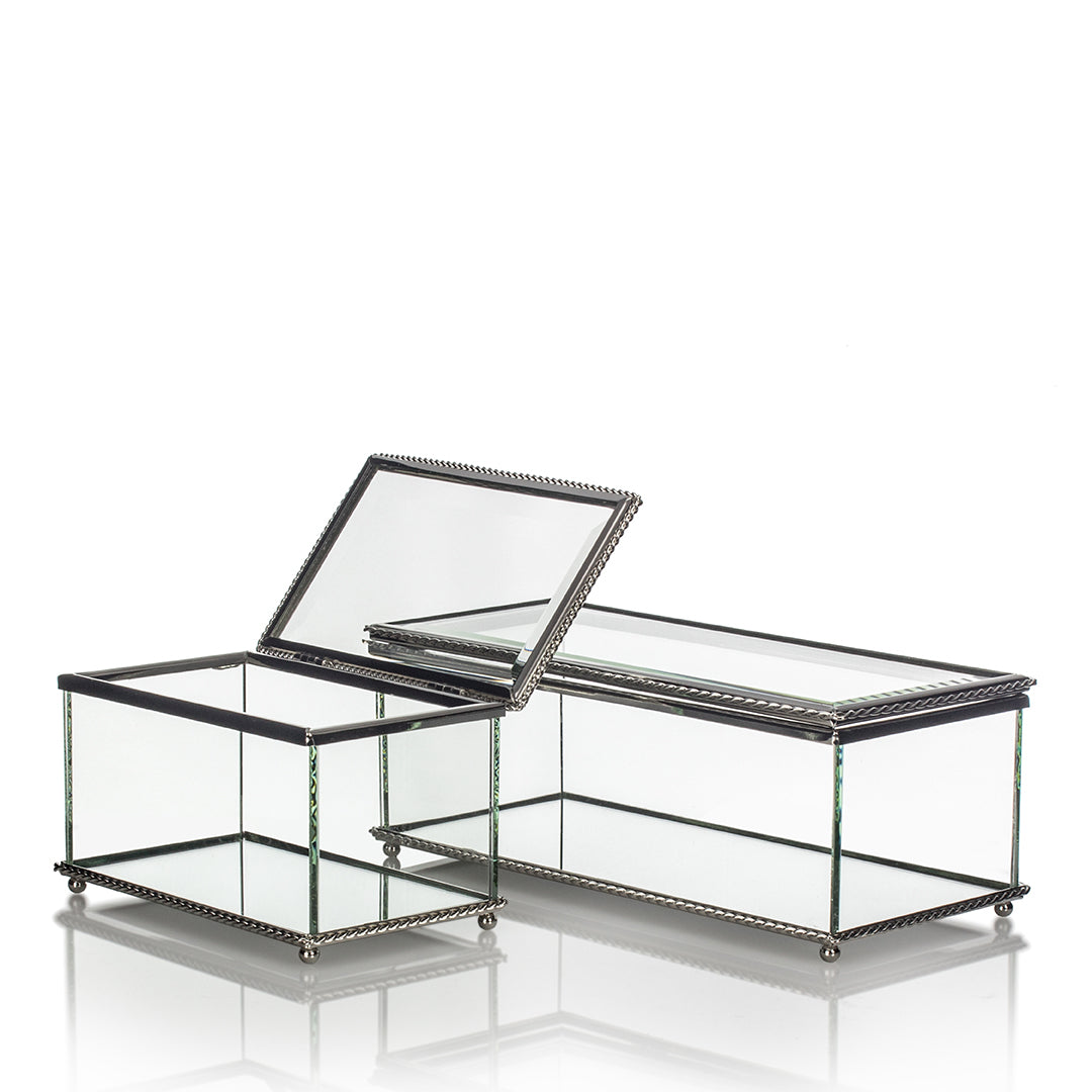 Glass Rectangular Box - Prize Possessions