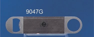 Grey Leatherette Opener