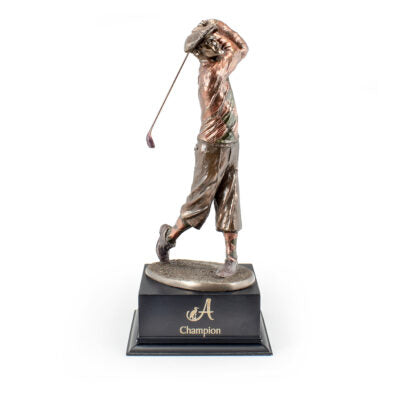 Joe Mead Golfer Statue