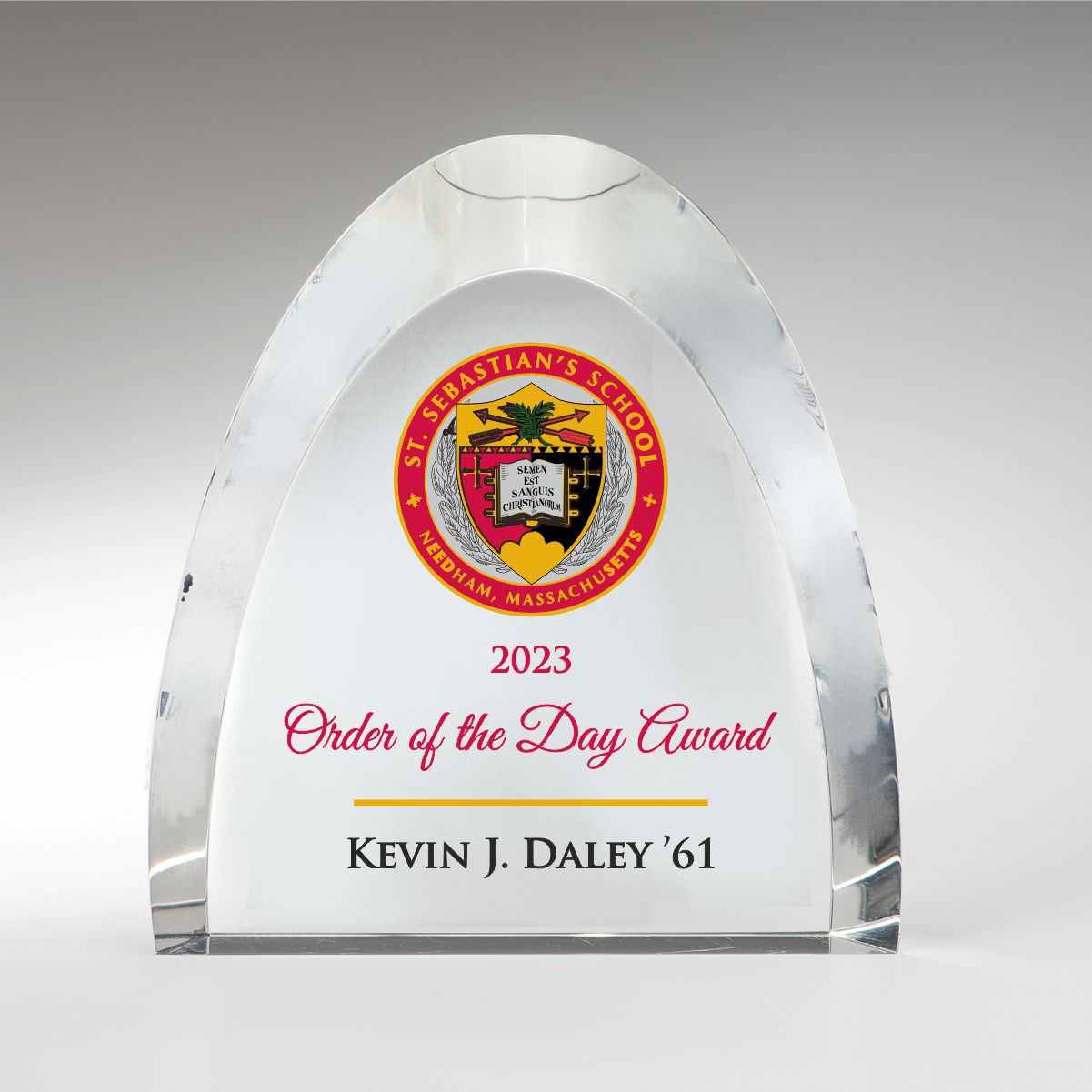 Optic Crystal Arch Award