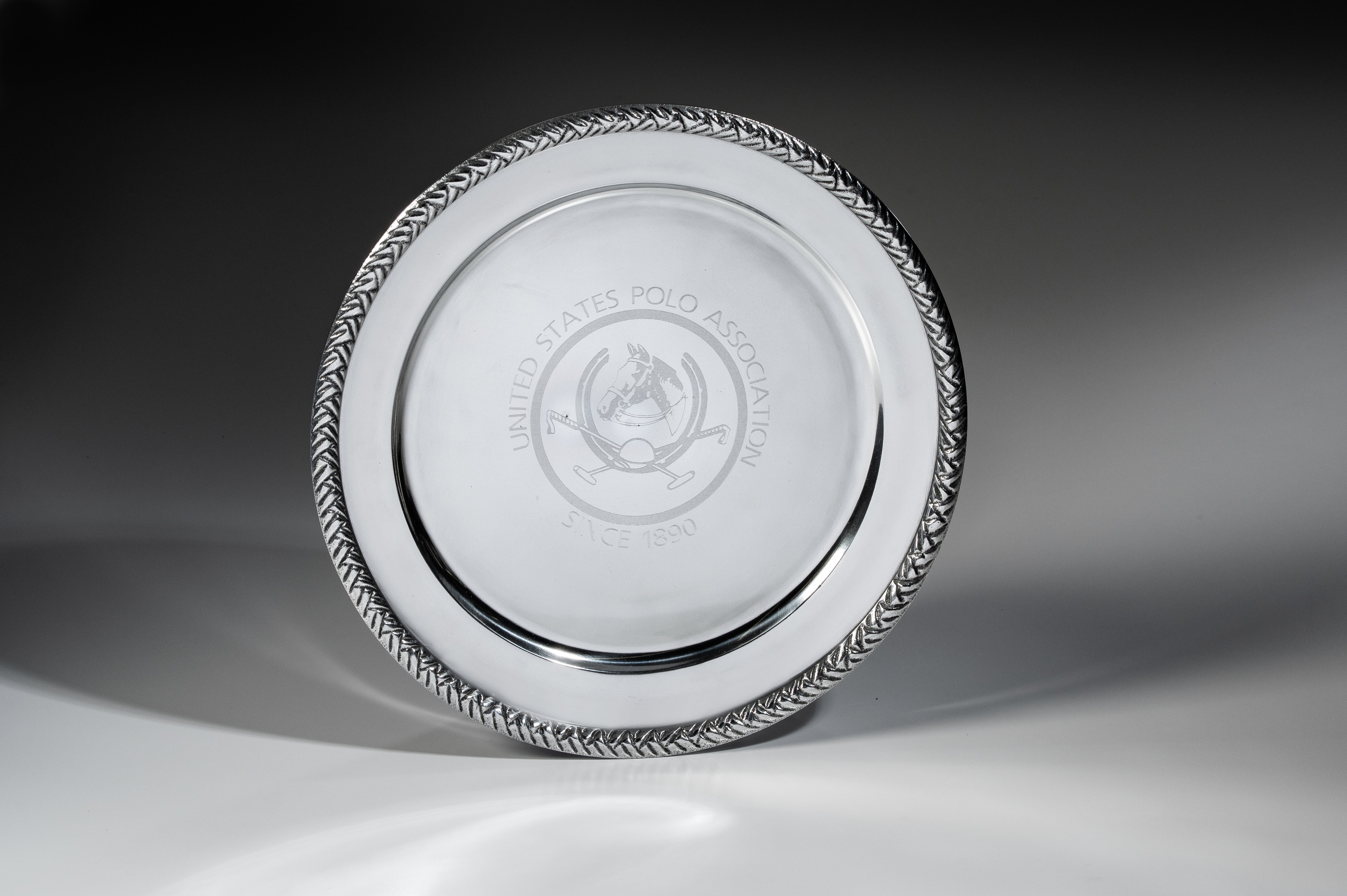 Pewter Round Tray