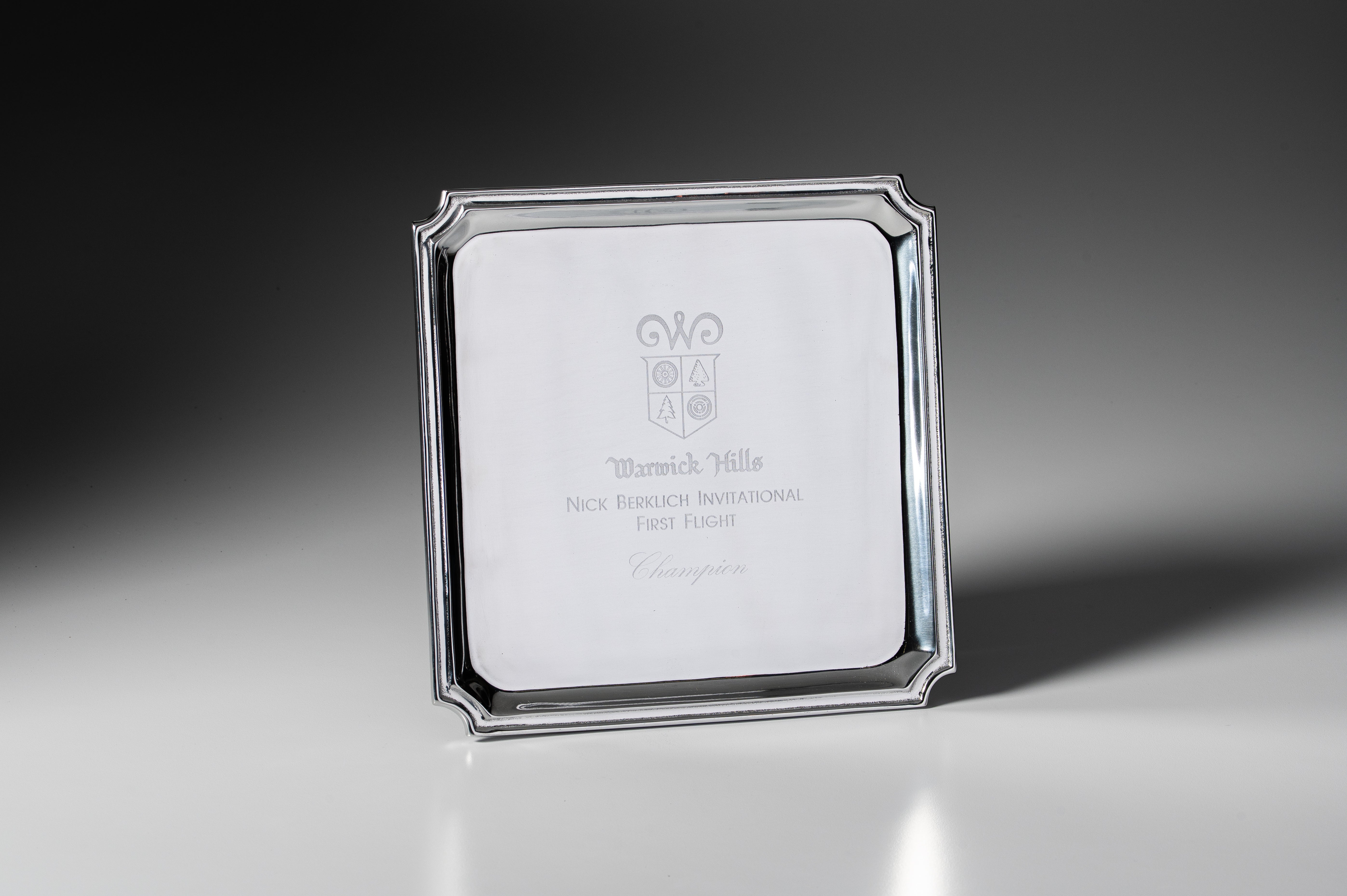 Pewter Square Tray