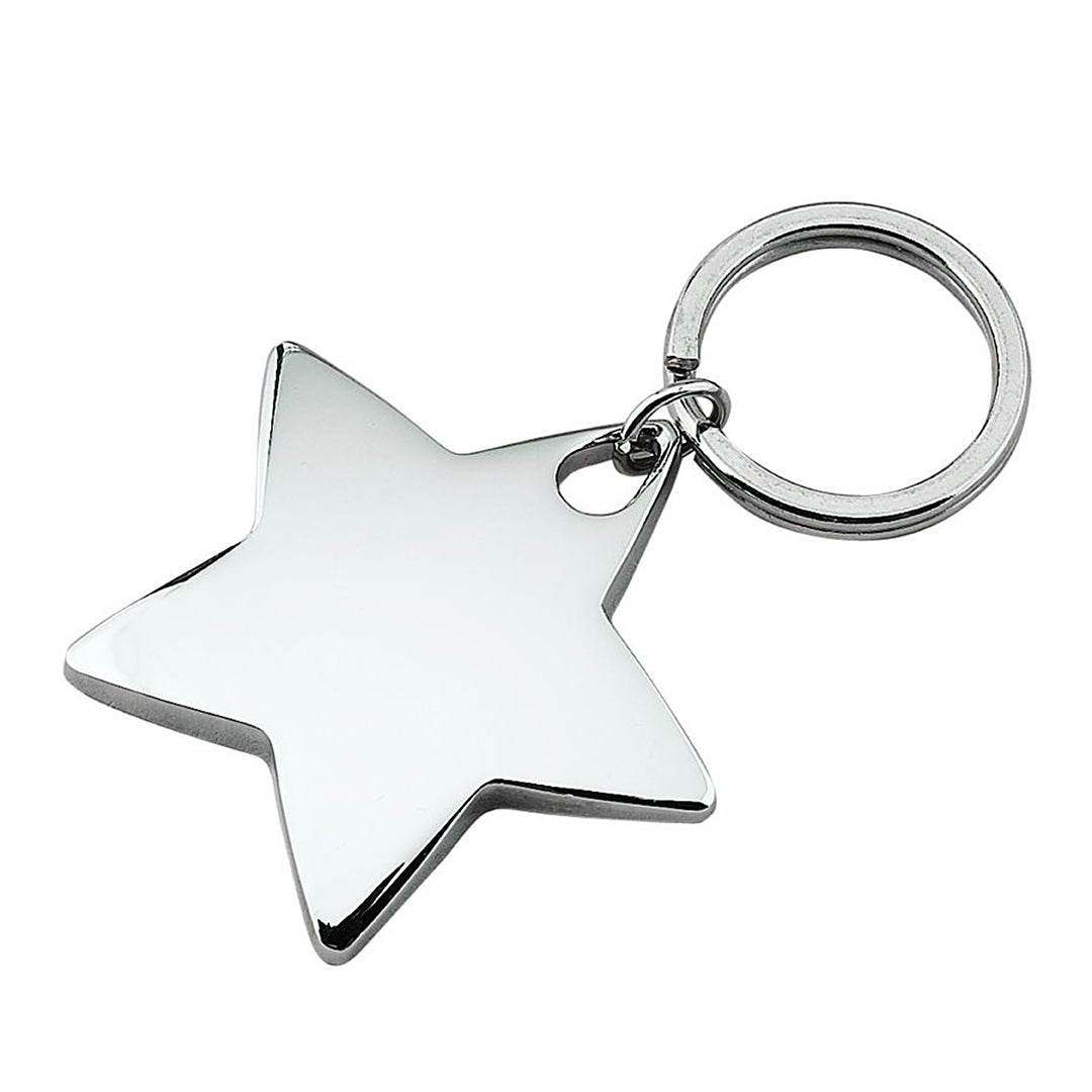 Silverplate Star Keychain - Prize Possessions