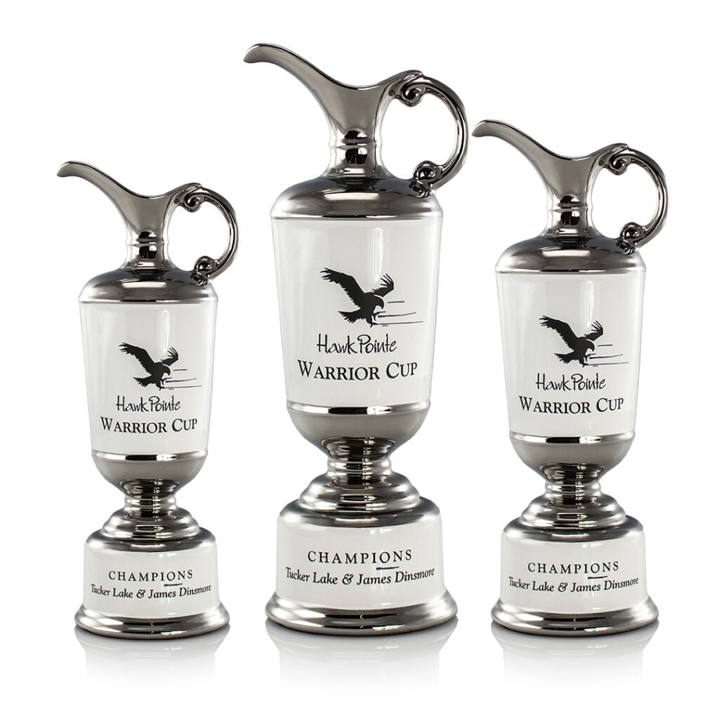 White Ceramic Claret Award