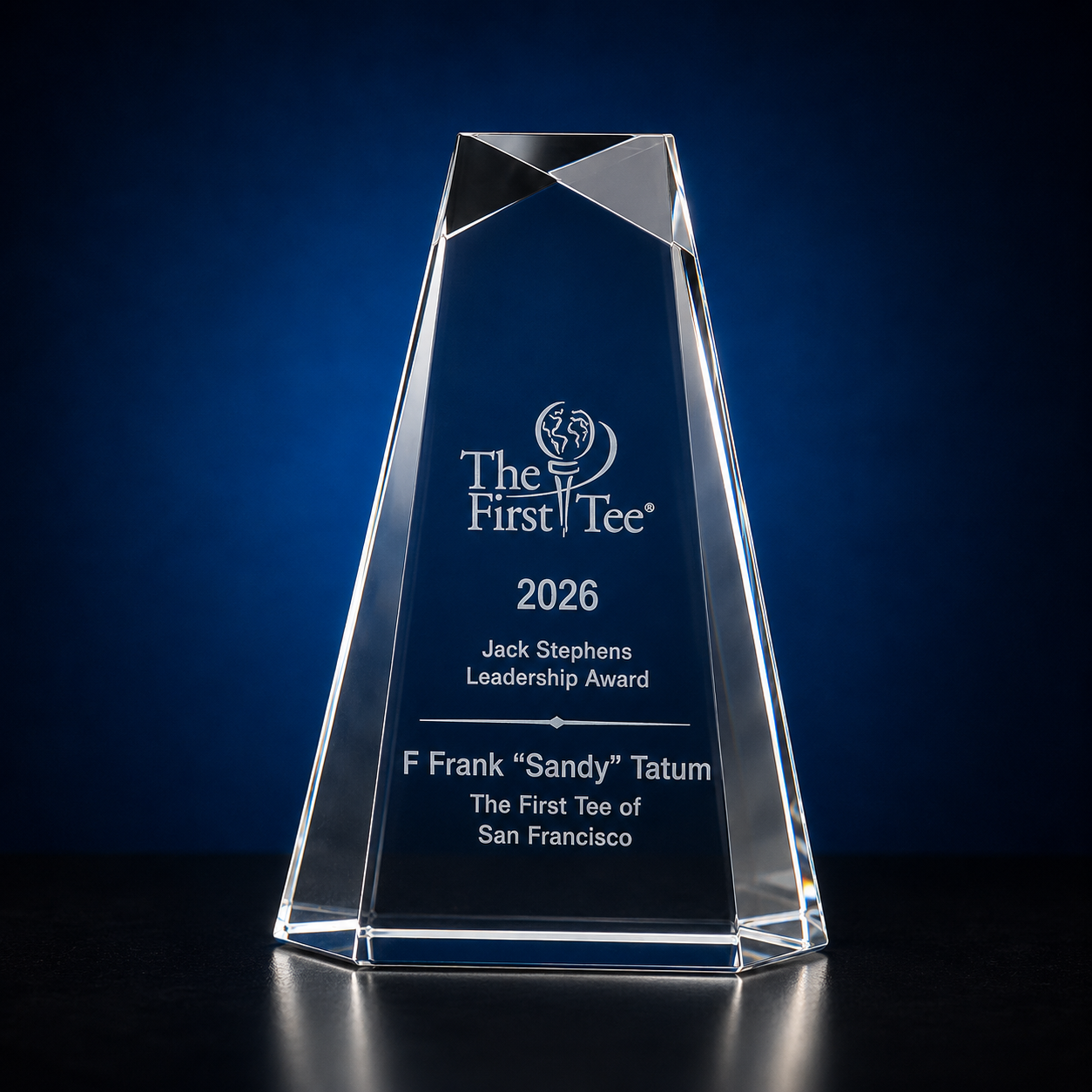 Acrylic Pinnacle Award