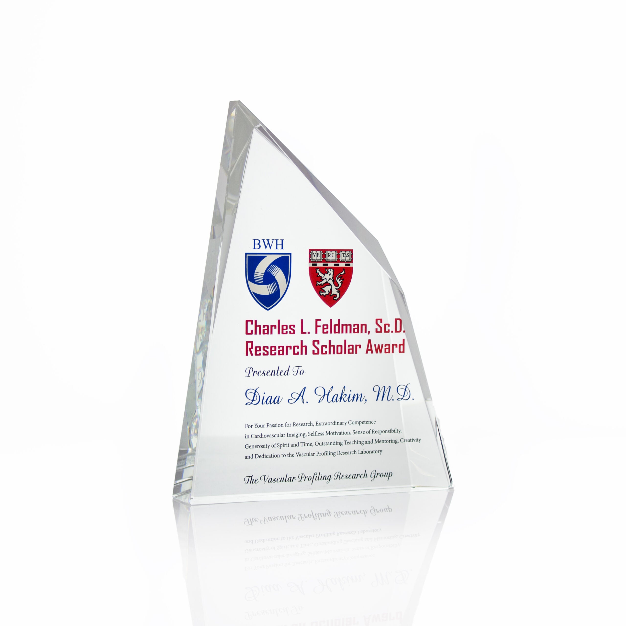 Crystal Facet Wedge - Prize Possessions  