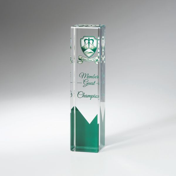 Optic Crystal Tower Award - Prize Possessions  