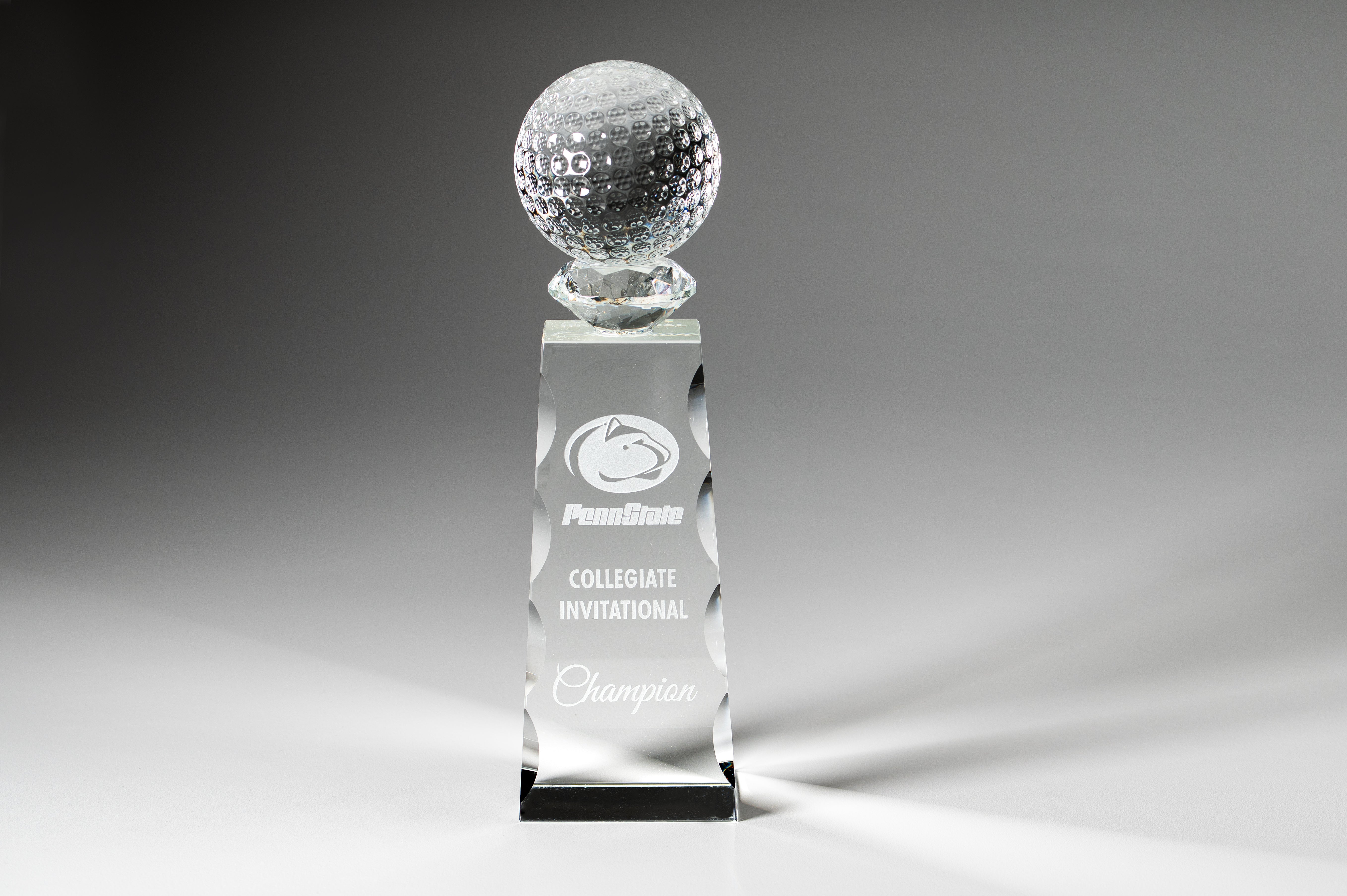 Crystal Golf Ball Award