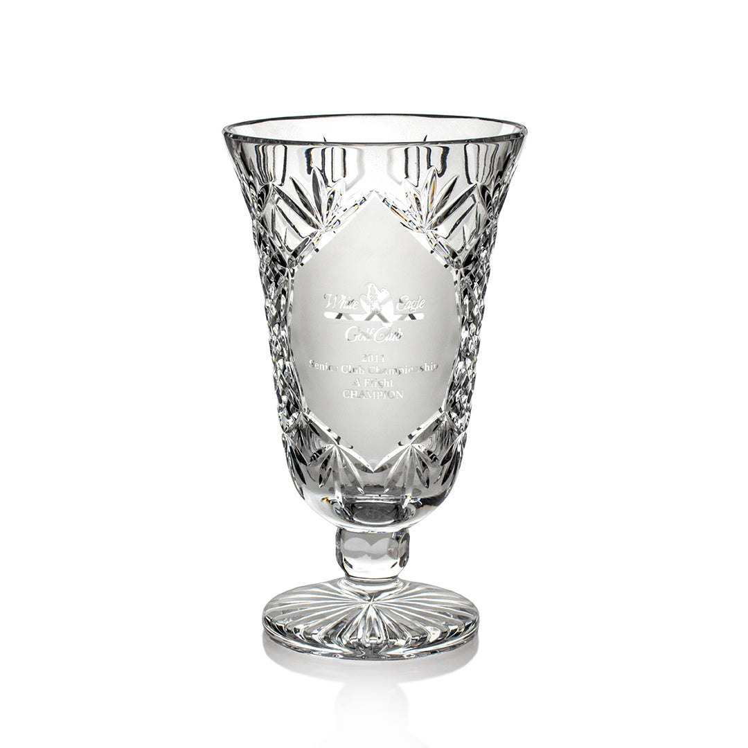 Crystal Pedestal Vase - Prize Possessions  