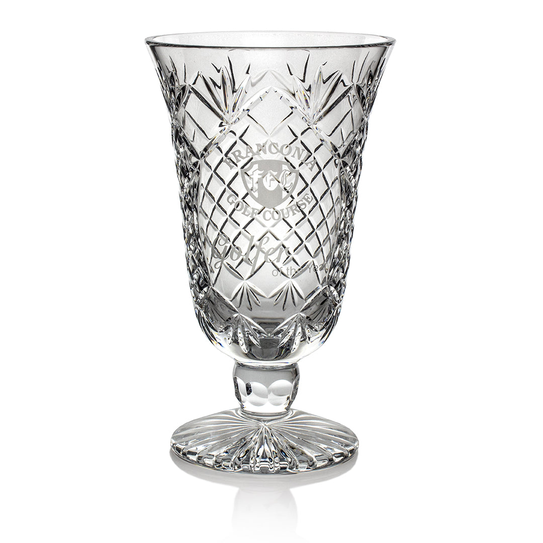Crystal Pedestal Vase - Prize Possessions  