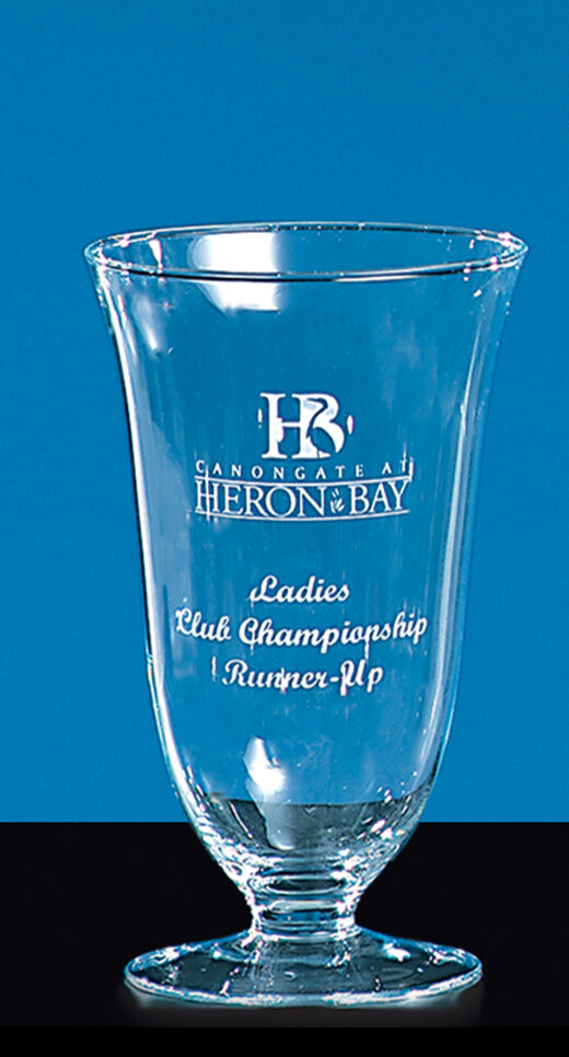 Glass Hurricane Vase - Prize Possessions  