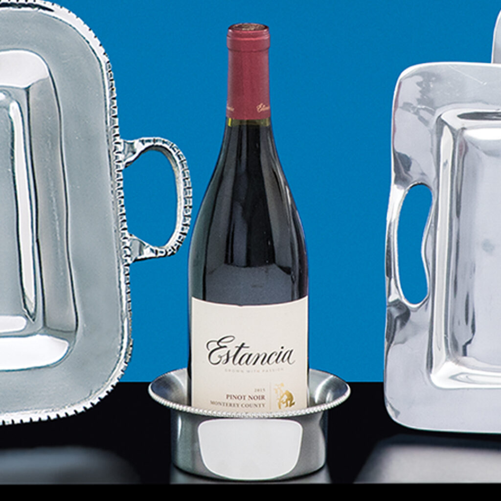 Pewter Wine Coaster