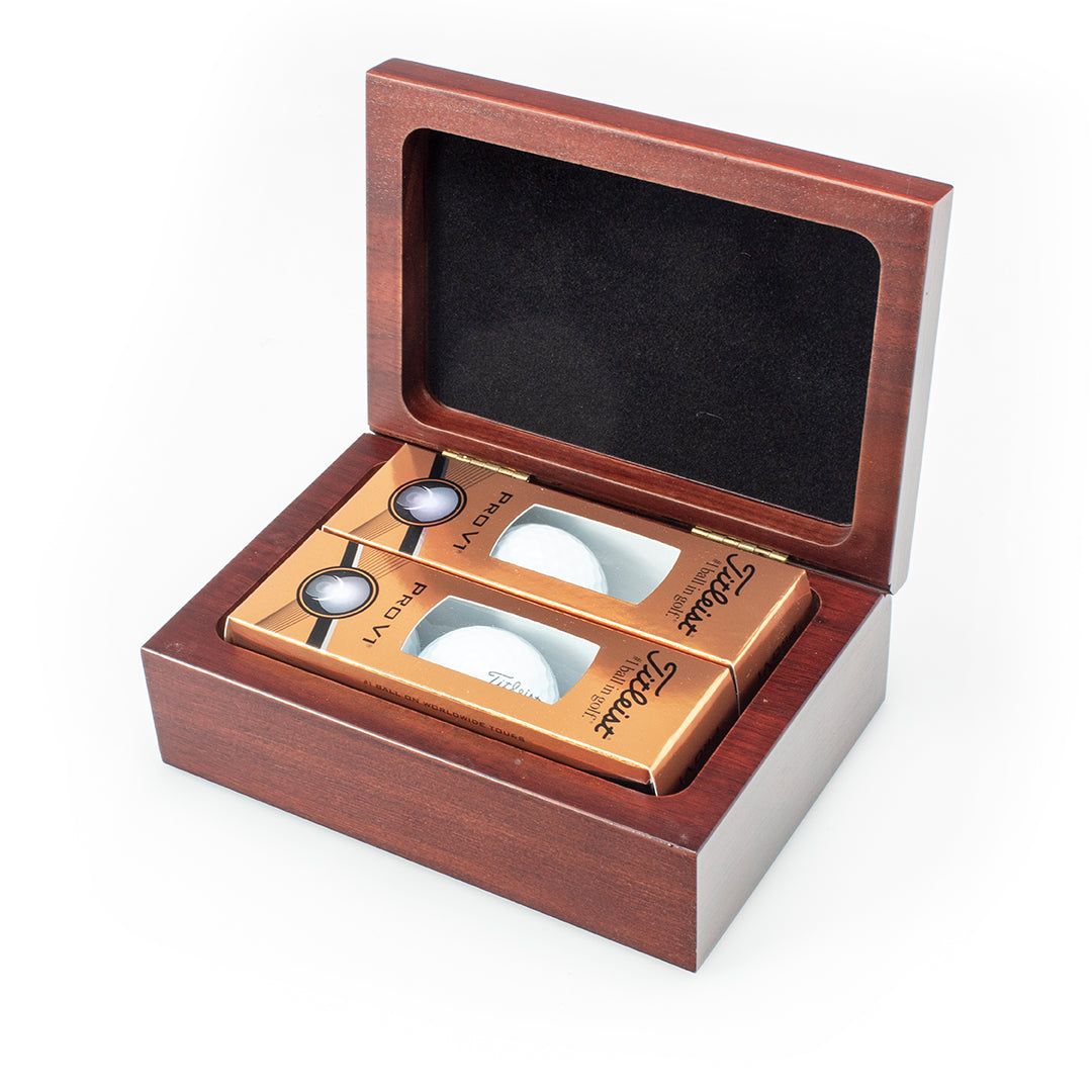 Golf Ball Box-holds 6 golf balls - Prize Possessions  