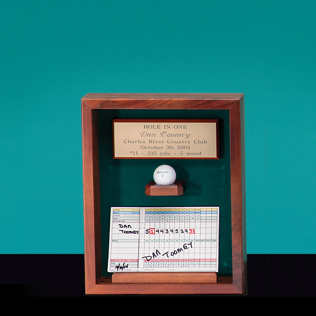 Hole in One Shadow Box - Prize Possessions  