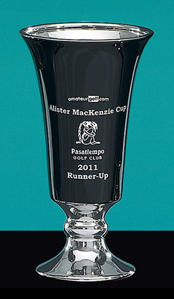 Ebony Ceramic Trumpet Trophy