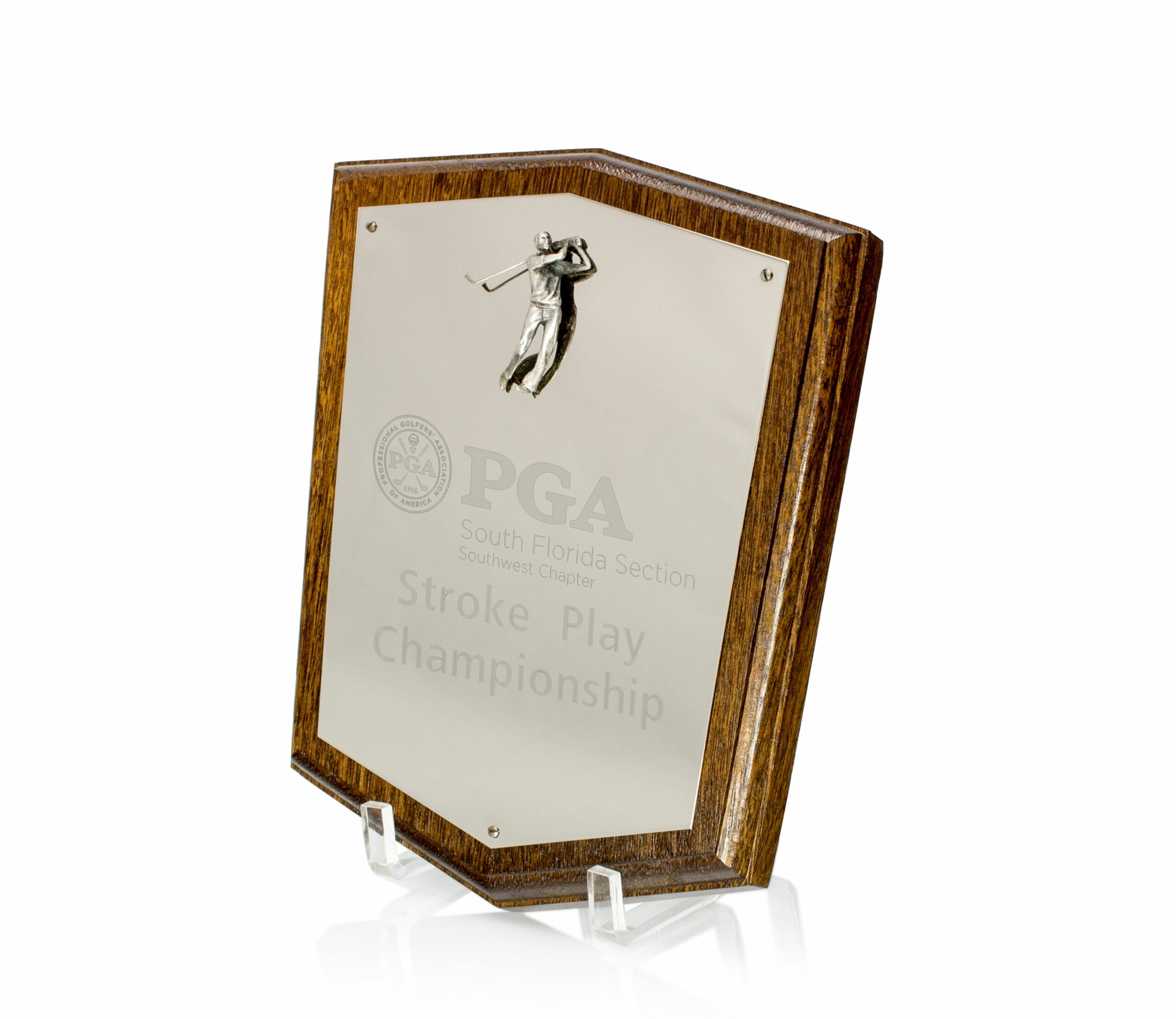 Wood Shield Plaque - Prize Possessions  