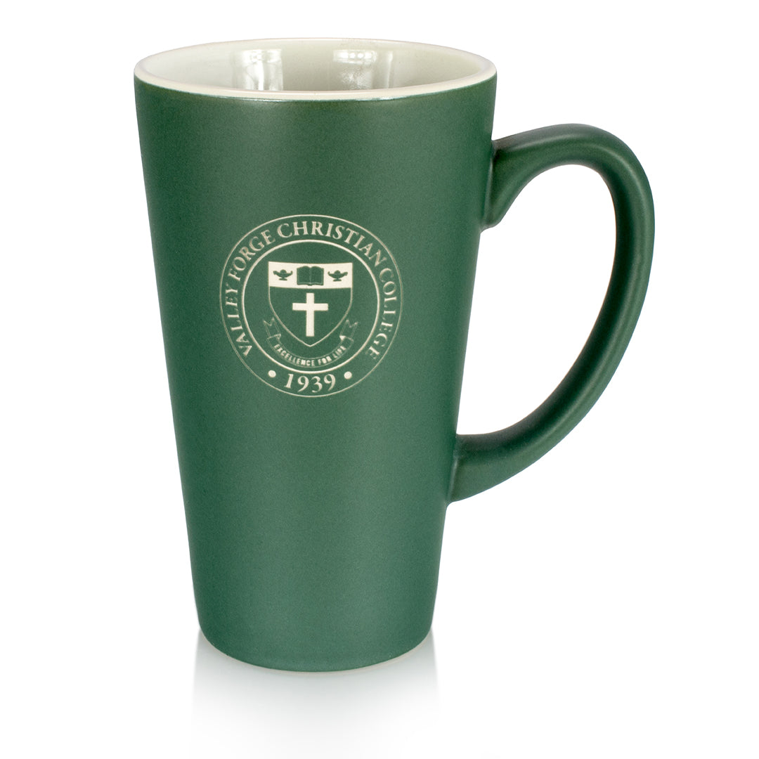 Green/White Ceramic Mug