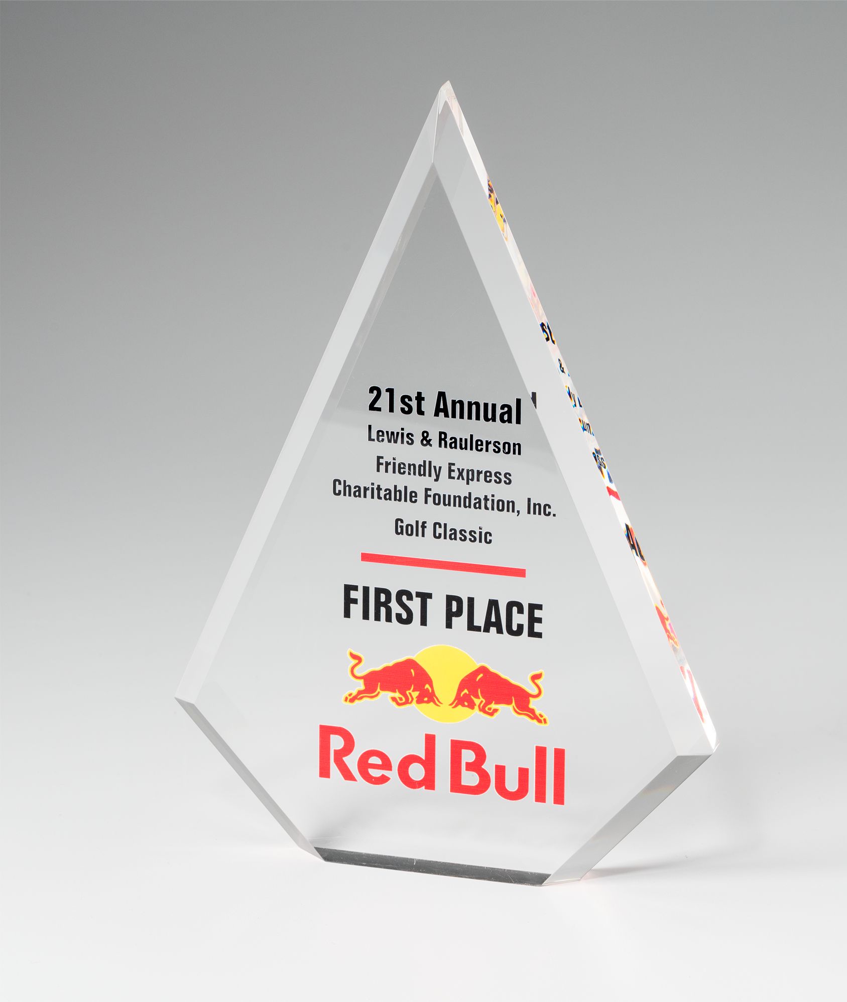 Acrylic Triangle Award - Prize Possessions  