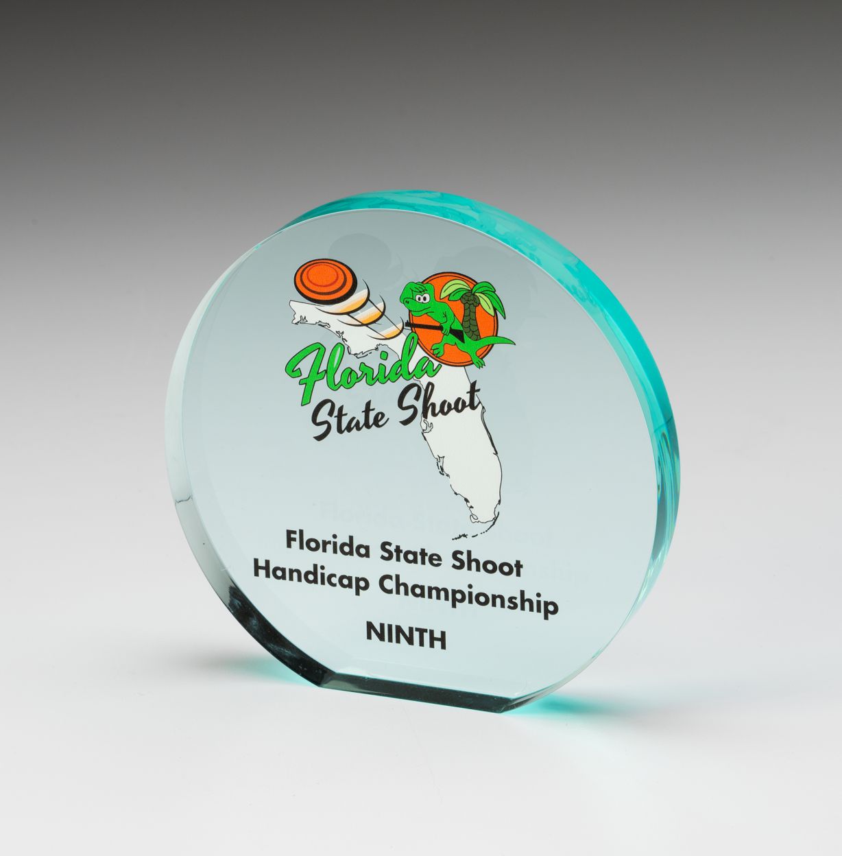 Acrylic Jade Round Award - Prize Possessions  