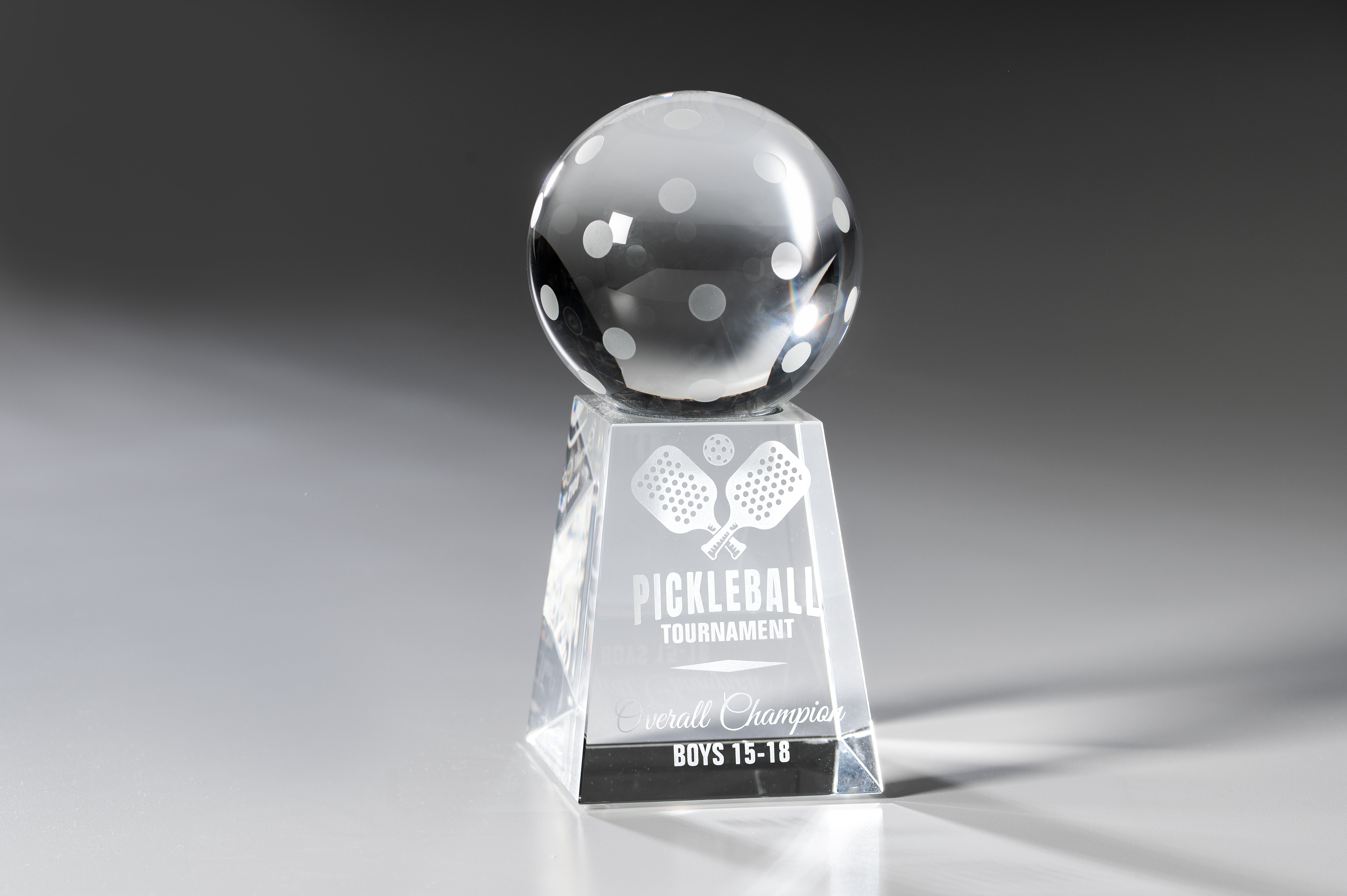 Crystal Pickleball Award