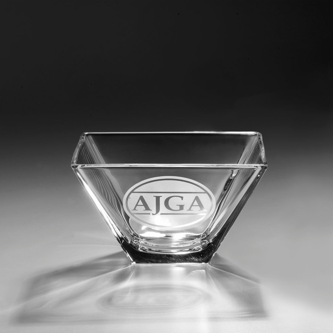 Crystal Square Bowl - Prize Possessions  