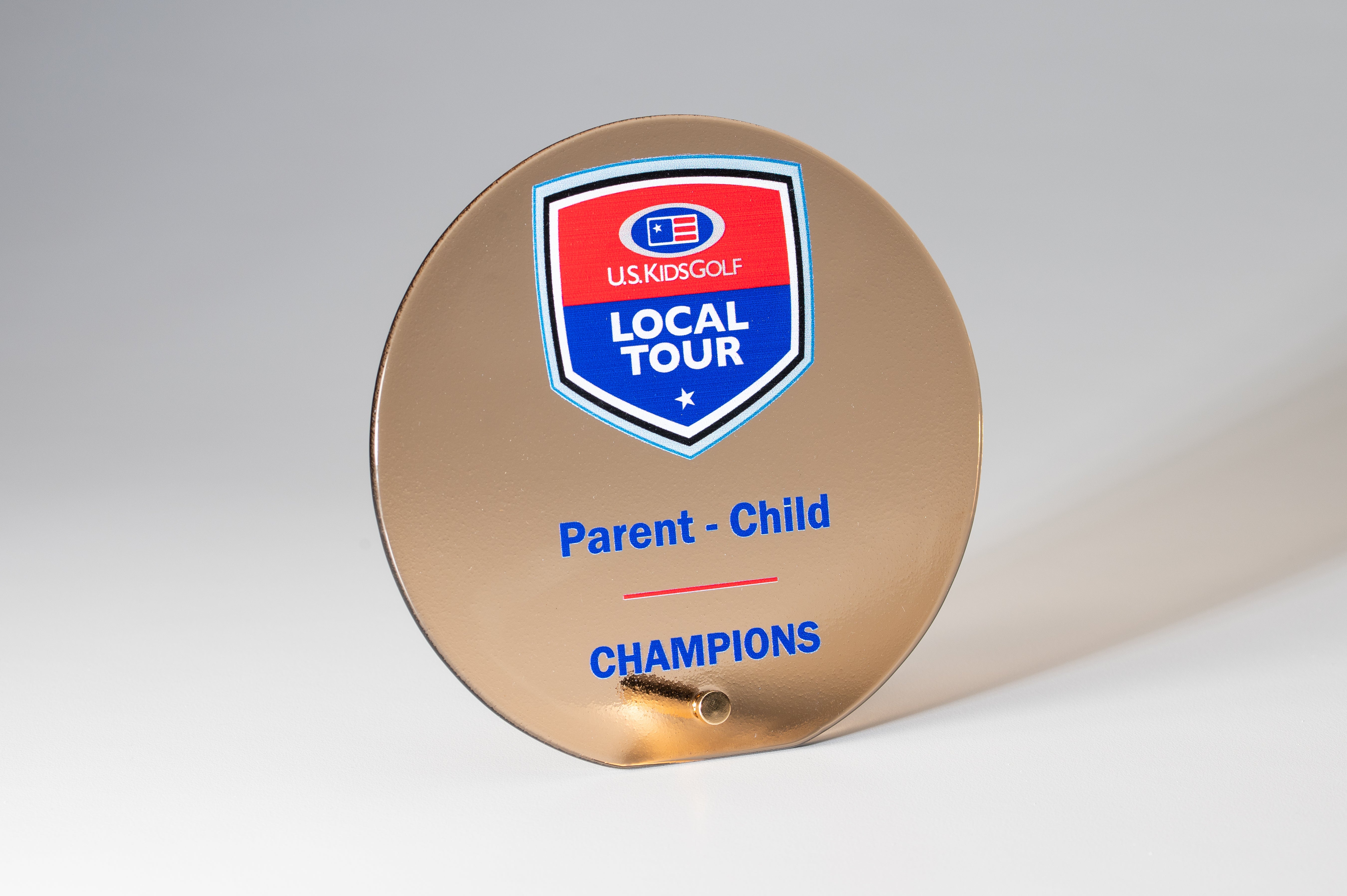 Glass Gold Circle Award