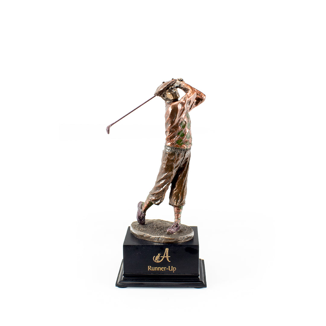 Joe Mead Golfer Statue