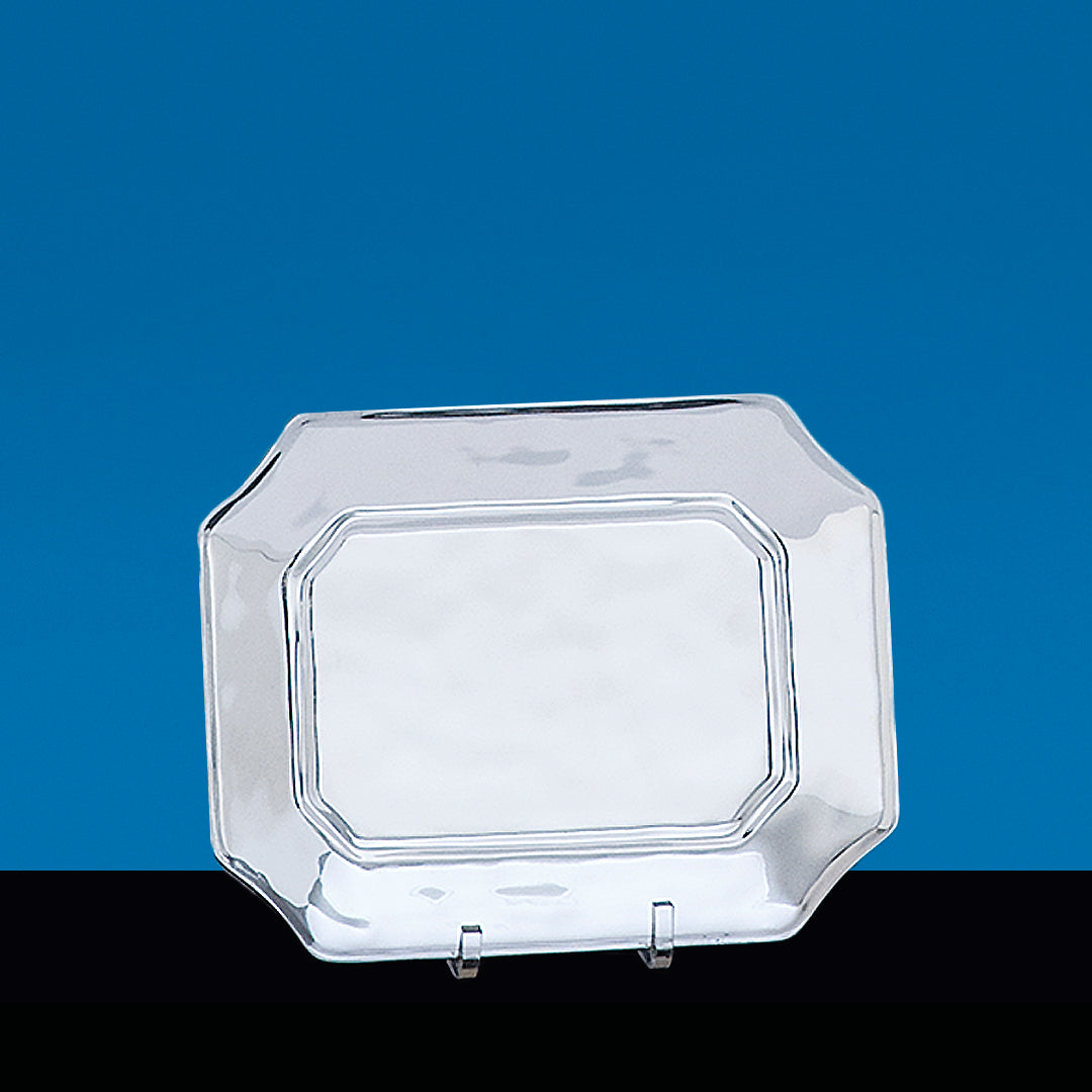 Pewter Lucca Rectangle Tray - Prize Possessions  