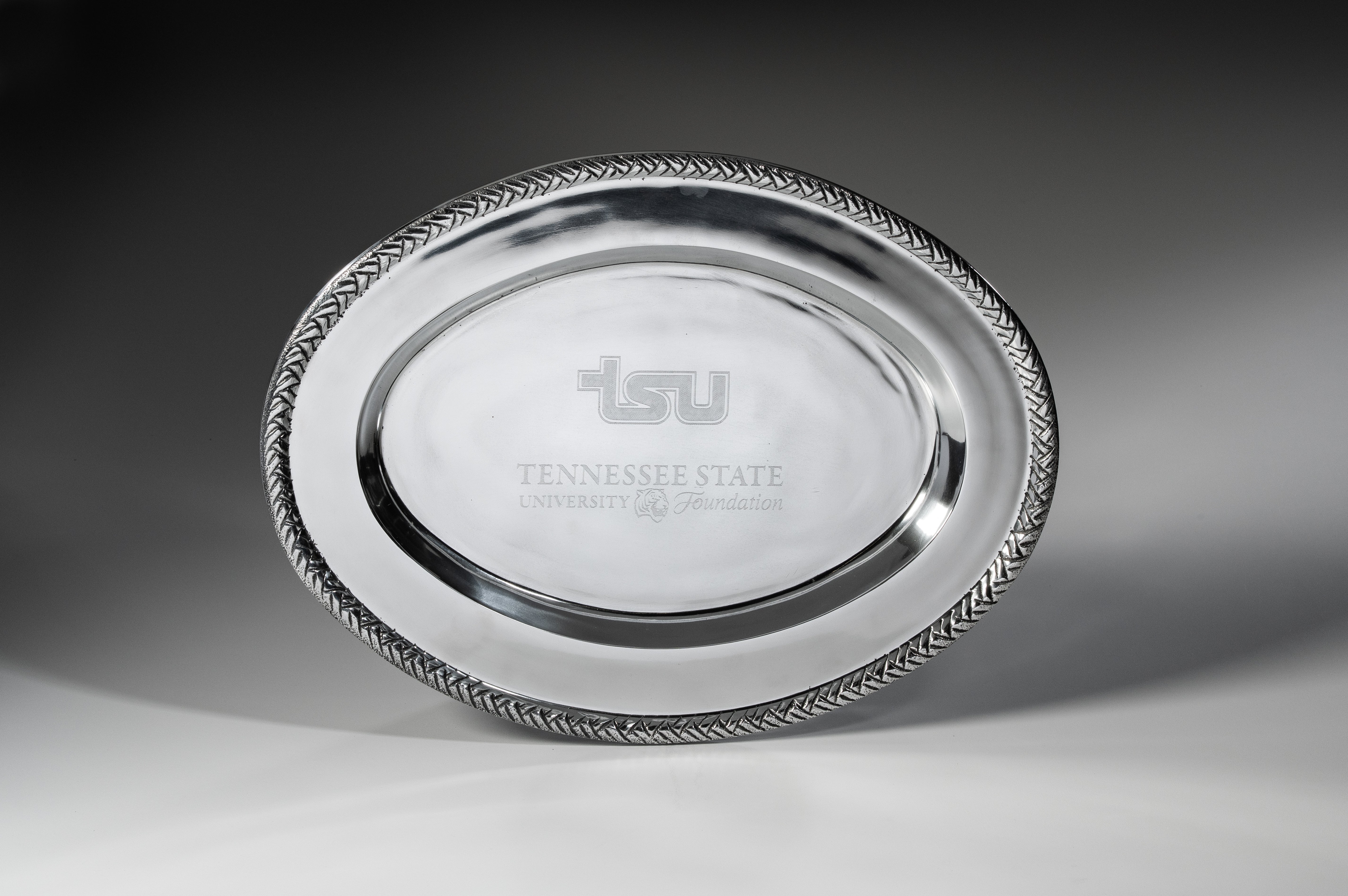 Pewter Oval Tray