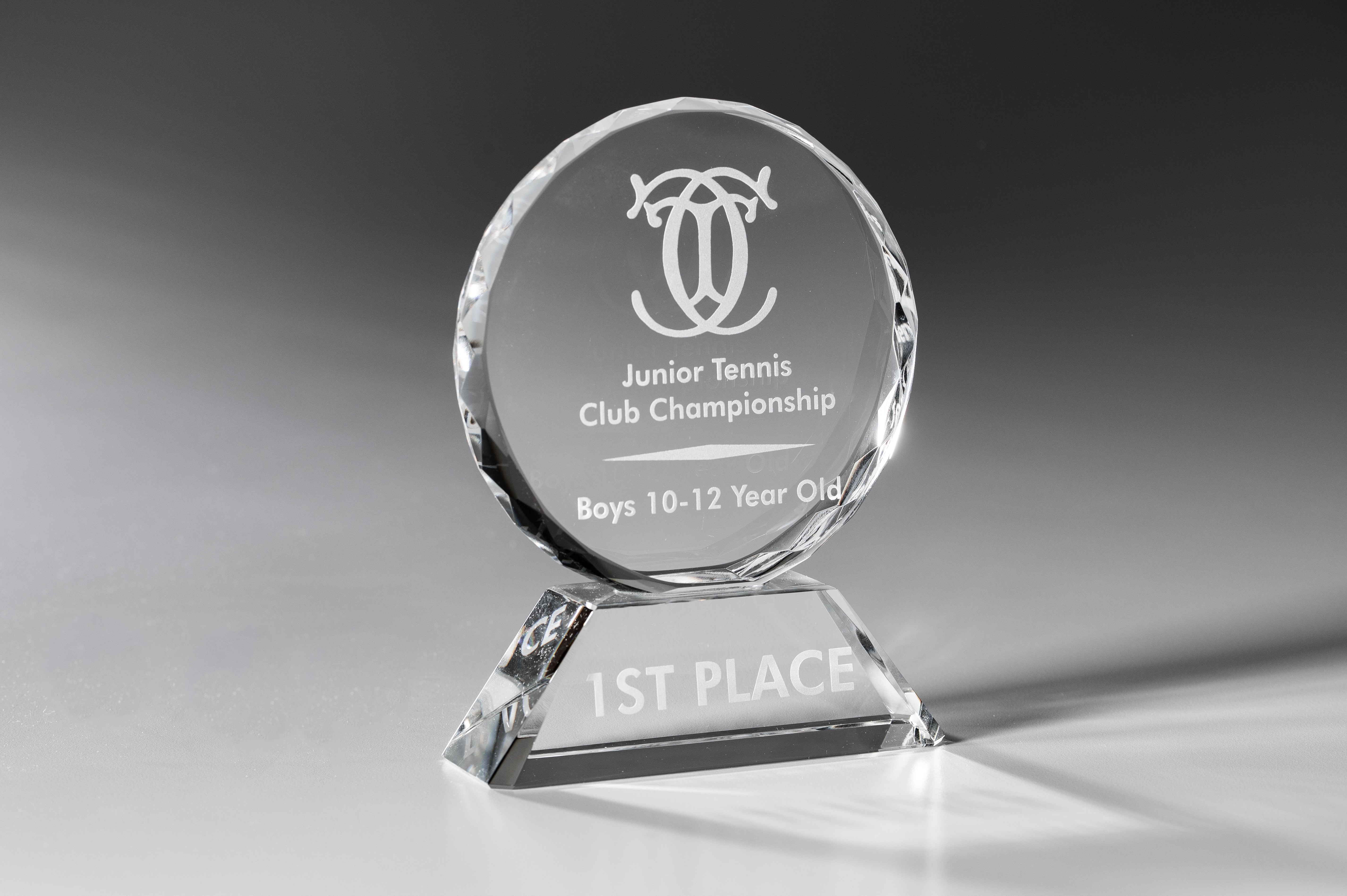 Round Crystal Award